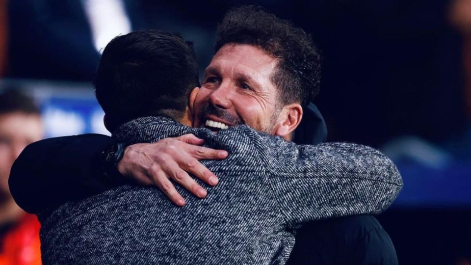 Diego y Giovanni Simeone, futbolistas argentinos.