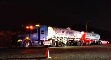 Guardia Nacional detiene a conductor con 62 mil litros de gasolina