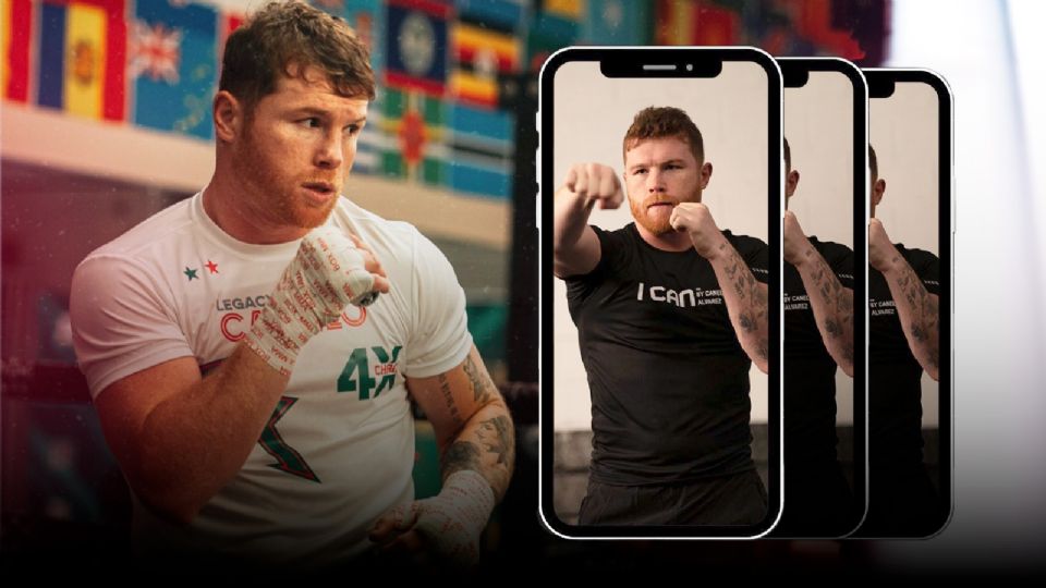 Canelo Álvarez lanza su propia app para hacer ejercicio.