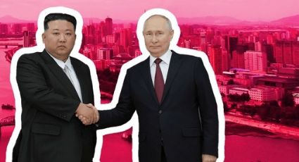 Corea del Norte decora sus calles en alusión a Rusia por la visita de Vladímir Putin