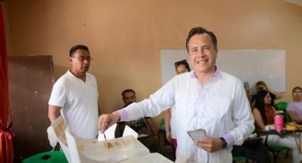 Cuitláhuac García Jiménez celebra jornada electoral activa y democrática en Veracruz