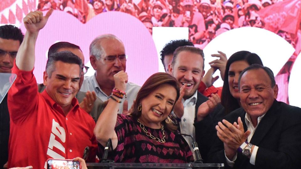 Xóchitl Gálvez, candidata presidencial de la coalición Fuerza y Corazón por México.