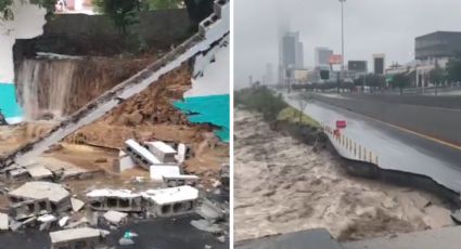 Devastación por lluvias: Así va el paso de "Alberto" por Nuevo León