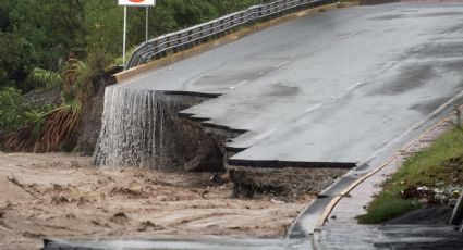 Reporta SICT cierres en carreteras por afectaciones de ‘Alberto’