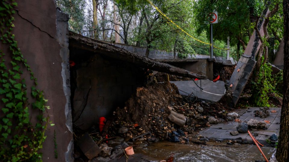 Depresión tropical 'Alberto' causa estragos en Santiago