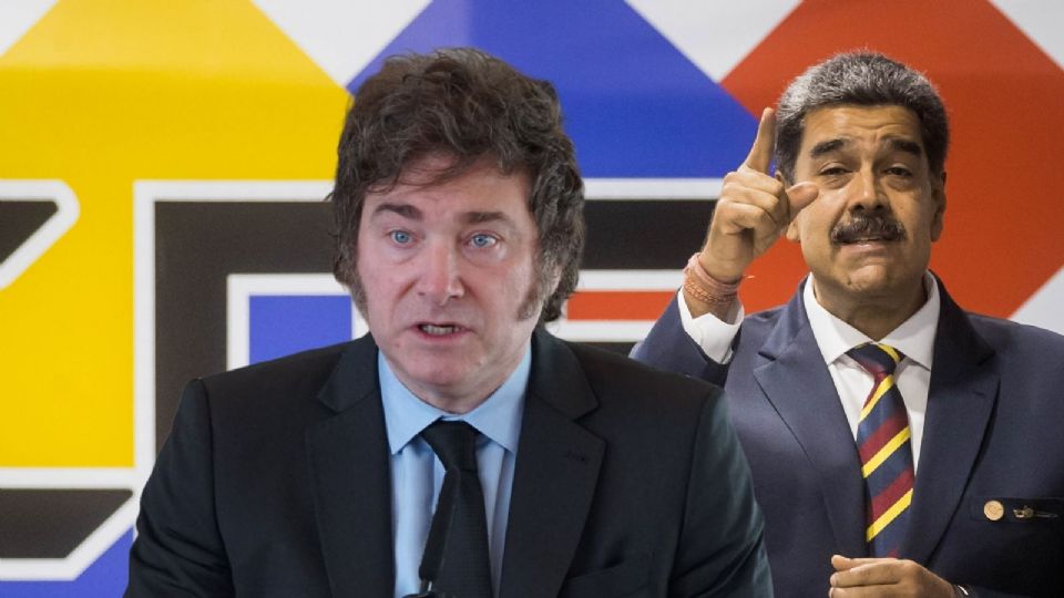 Nicolás Maduro y Javier Milei.