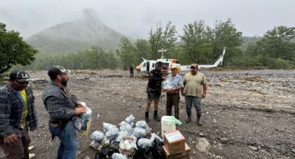 Lleva Protección Civil ayuda humanitaria a habitantes del sur de Nuevo León