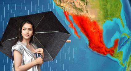 Clima en México hoy: las lluvias persisten en gran parte del país, aminorando el calor en estos estados