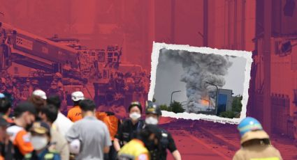 Incendio en Corea del Sur deja al menos 22 muertos dentro de una fábrica de baterías de litio | VIDEO