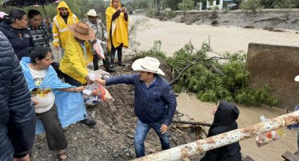 Juan Espinoza buscara que se declare zona de desastre el Sur de Nuevo León