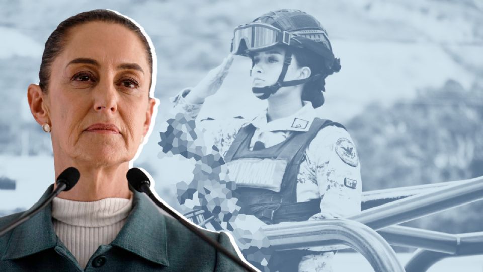 Claudia Sheinbaum apoya incorporación de la Guardia Nacional a la Sedena.