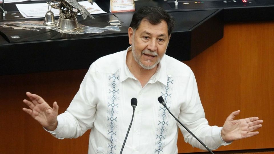 Gerardo Fernández Noroña, es el nuevo presidente del Senado.