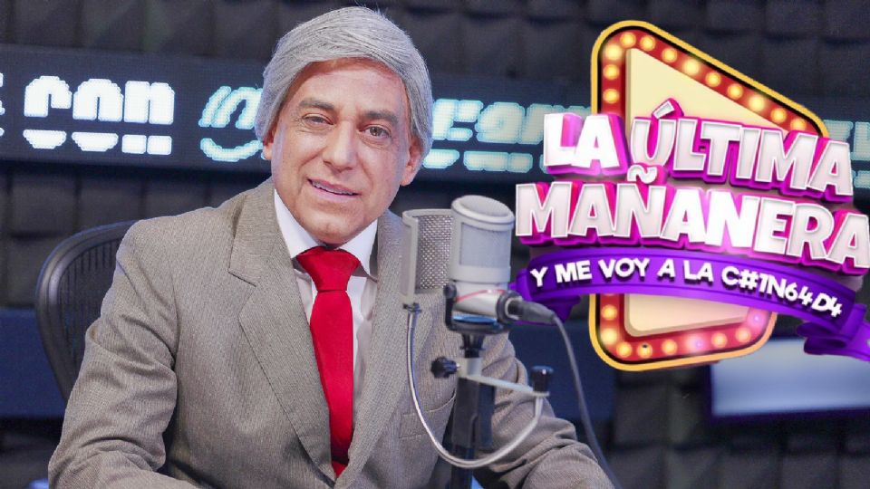 El actor presentó su obra en MVS Noticias.