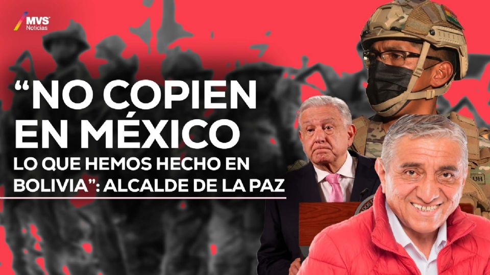 El alcalde de La Paz, Bolivia, Iván Díaz Durán, lamentó la reforma al Poder Judicial en su país y en México.