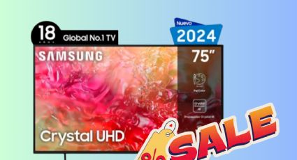 Liverpool: Pantalla Smart TV Samsung LED de 75” con 11 mil 700 pesos de descuento