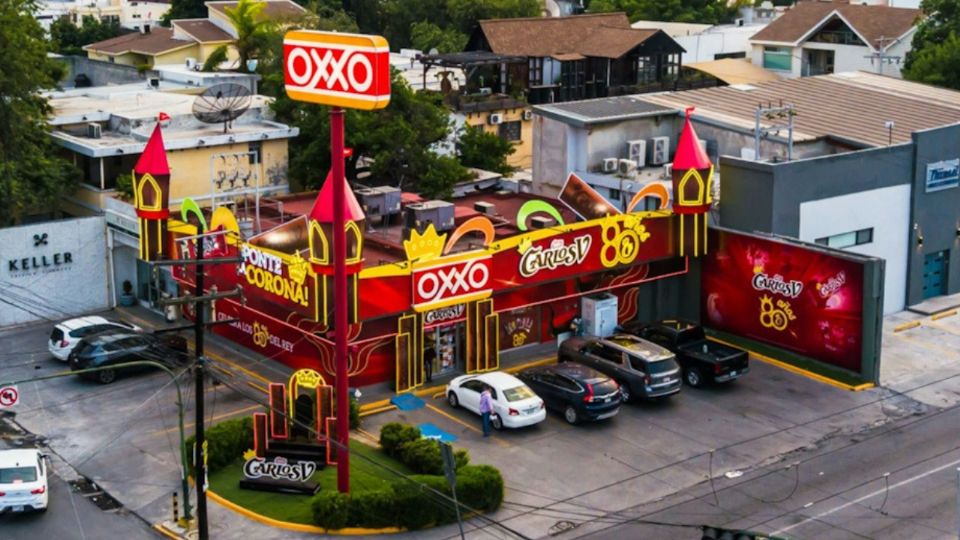 Dónde está ubicado el castillo del Oxxo en Monterrey