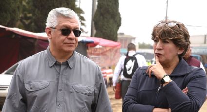 Delfina Gómez recorre el oriente del Edomex y supervisa acciones por afectaciones de lluvias