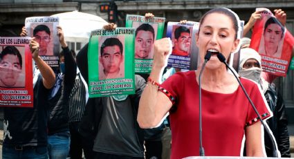 Padres de los 43 de Ayotzinapa dicen que Sheinbaum ofreció una nueva ruta de investigación