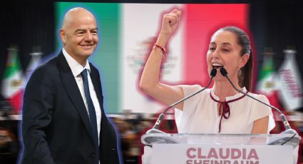 Claudia Sheinbaum agradece la felicitación del presidente de la FIFA, Gianni Infantino