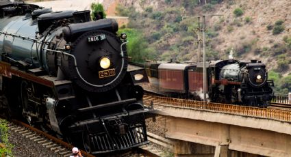 Así ha sido el recorrido de la locomotora “La Emperatriz” desde Canadá a la CDMX