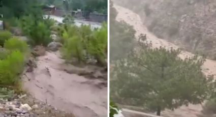 Sierra de Santiago bajo alerta por fuertes lluvias