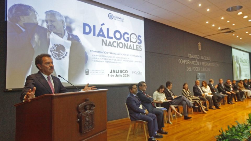 La Universidad de Guadalajara fue la sede de uno de los foros sobre la reforma al Poder Judicial.