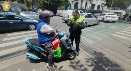 Policías vigilan vías confinadas del Metrobús y Ciclovías