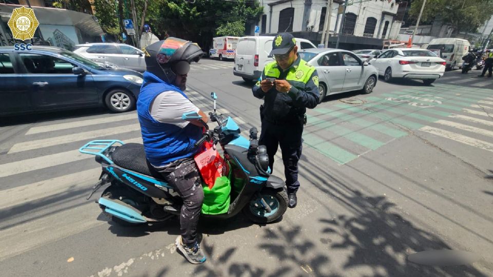 SSC en operativo en la CDMX, recuperación de espacios e Metrobús y ciclovías.