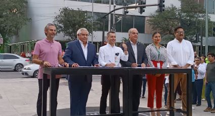 Luis Donaldo Colosio inaugura corredor verde en calle Ocampo