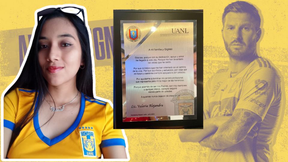 La joven, identificada en redes como Valeria Alejandra, se graduó de la Facultad de Contaduría Pública y Administración de la Universidad Autónoma de Nuevo León.