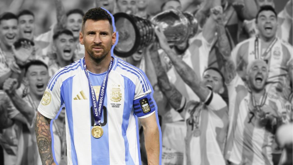 Lionel Messi logró ganar el bicampeonato de la Copa América.