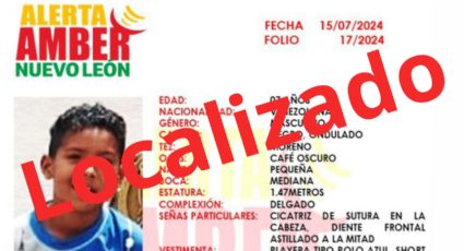 Localizan a niño venezolano desaparecido en Monterrey, se desactiva Alerta Amber