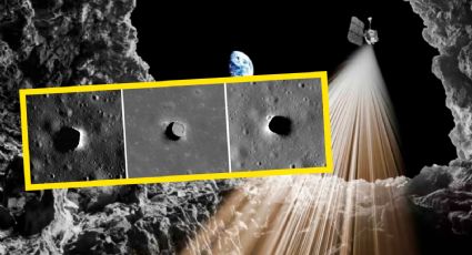 NASA halla túnel accesible bajo un pozo abierto en la Luna