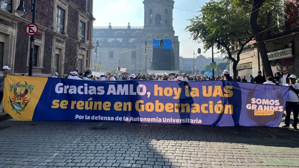 Estudiantes de la UAS refrendan su autonomía.