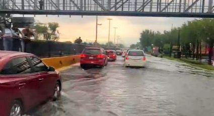 Reanuda circulación en Boulevard Puerto Aéreo ante fuertes lluvias