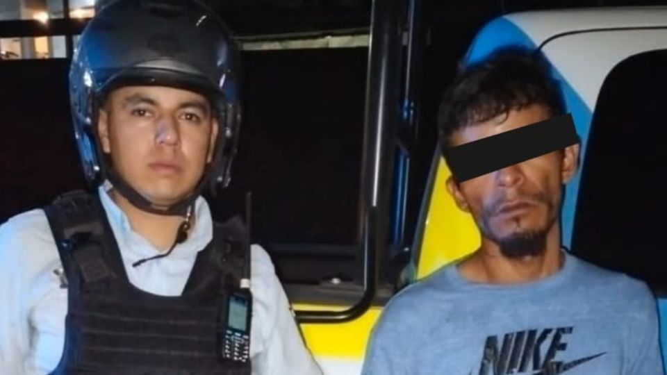 El detenido, identificado como Daniel C. de 33 años, fue puesto a disposición del Ministerio Pública para que defina su situación jurídica.