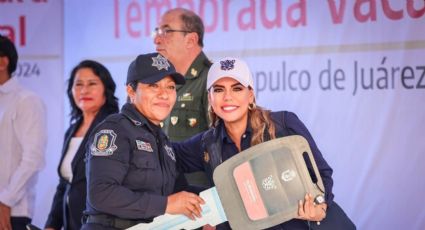 Evelyn Salgado da inicio a operativo de seguridad por vacaciones de verano en Acapulco