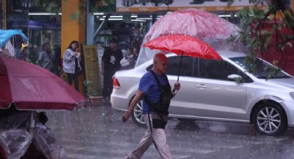 Comienza a llover en diferentes alcaldías del oriente y sur de CDMX