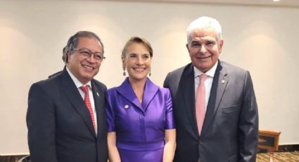 Beatriz Gutiérrez Müller asiste a toma de posesión del presidente de Panamá