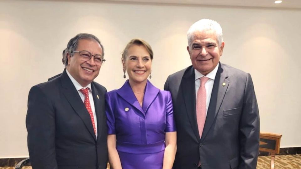 Gutiérrez Mueller y la delegación mexicana también sostuvieron un encuentro con el presidente de la República de Colombia.