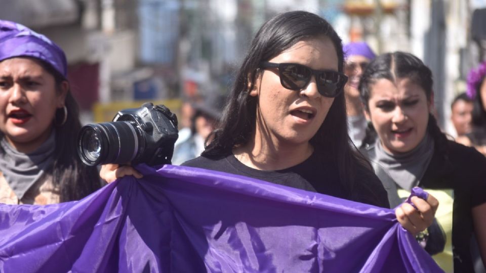 Protesta 8M Mujeres Periodistas.