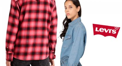 5 camisas Levi’s para mujer con 60% de descuento en su tienda en línea