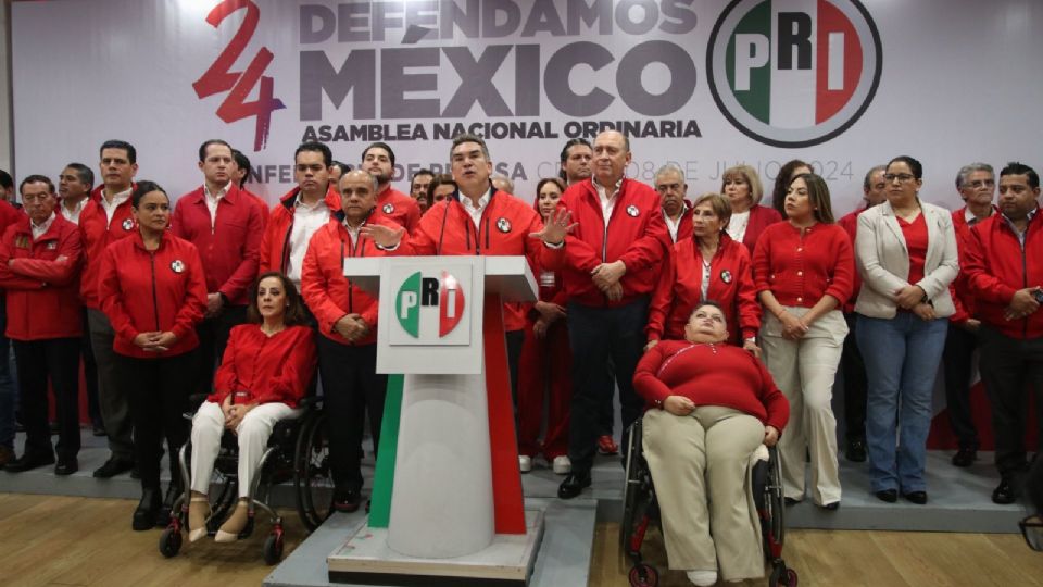 Militantes del PRI.