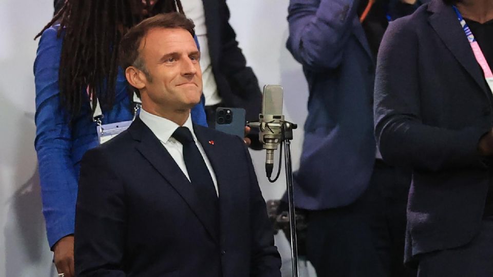 Emmanuel Macron emitió un breve discurso con motivo del inicio de los Juegos de Verano 2024