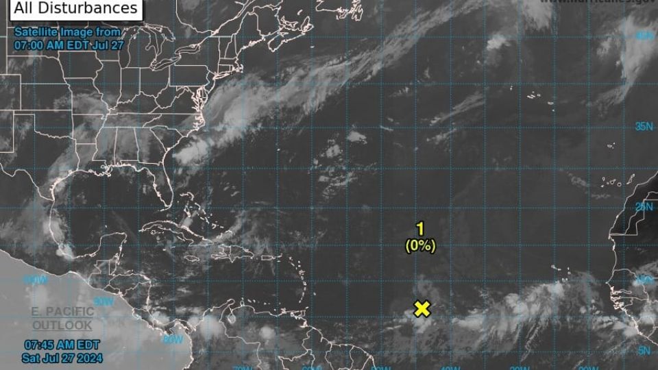 Alerta Nuevo León por potencial ciclón tropical en el Atlántico