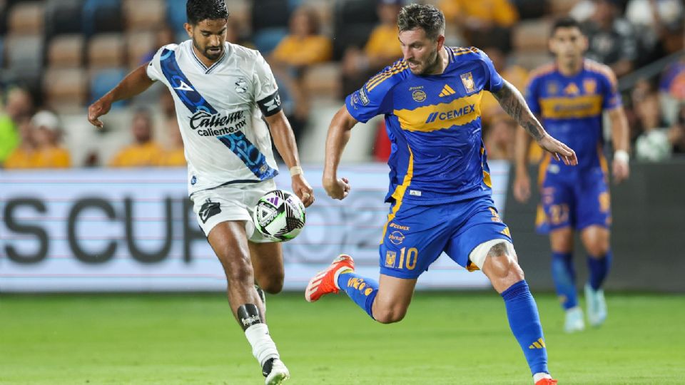 Tigres debuta con victoria en la Leagues Cup: Triunfo 2-1 sobre Puebla