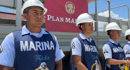 Semar implementa el Plan Marina en su Fase de Auxilio en costas de Quintana Roo