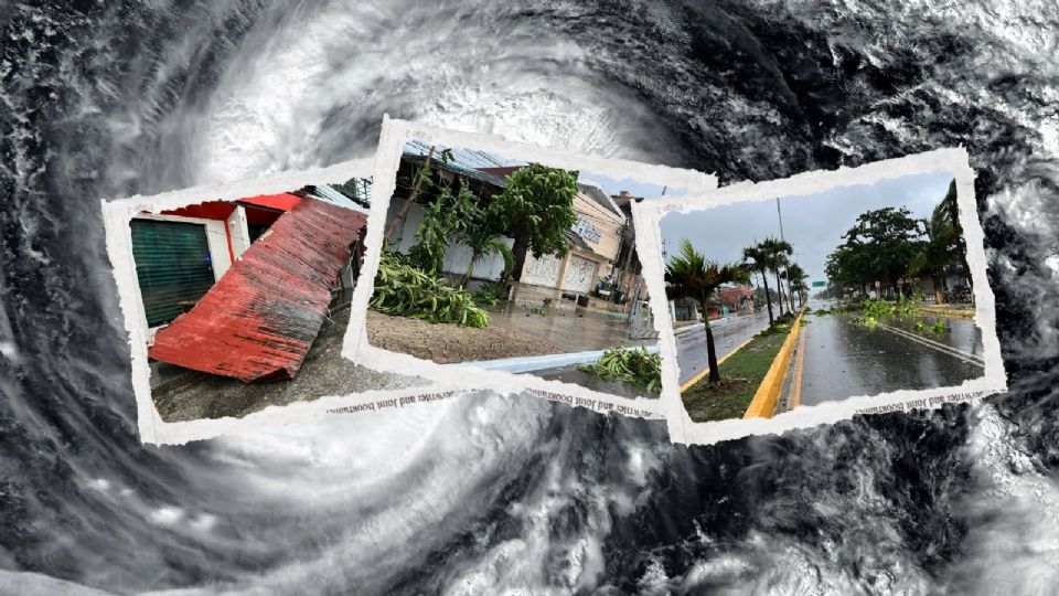 La gobernadora de Quintana Roo, Mara Lezama, compartió fotos de momentos previos del impacto del huracán.