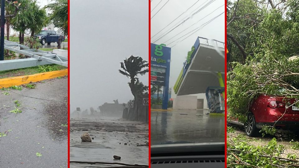 Huracán ‘Beryl’: Videos captados del ciclón por su paso antes de tocar tierra en México.