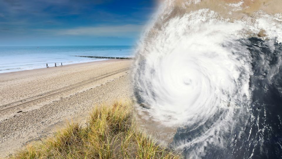 El mar retrocede antes del huracán: ¿Alerta temprana o falsa alarma?